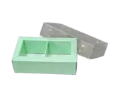 Коробка Box.kz 2 ячейки 10х6х3 см 10 шт зеленая  - фото 2