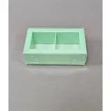 Коробка Box.kz 2 ячейки 10х6х3 см 10 шт зеленая  - фото 3