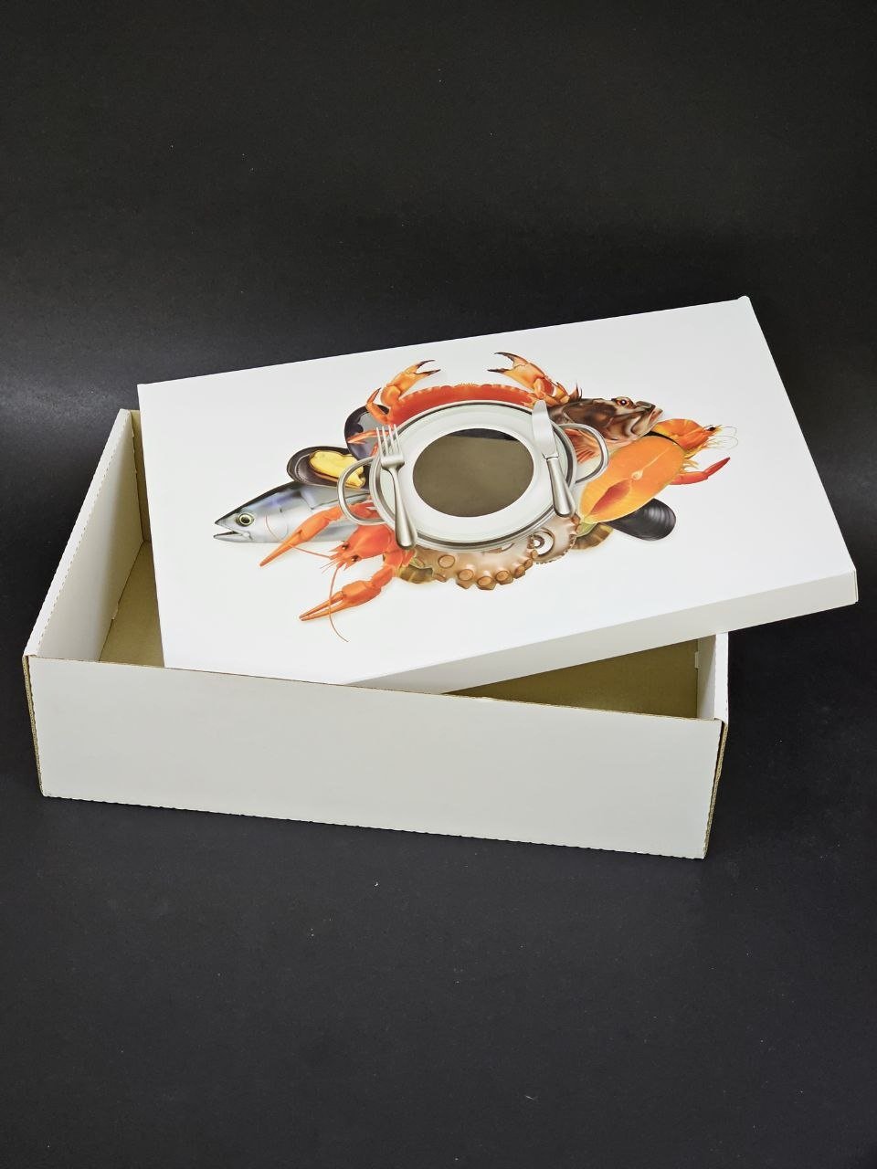 Набор коробок Fortress box 5 шт, 37х24х10 см 