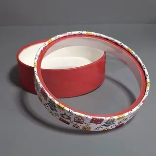 Коробка Box.kz Новый год 18x5см красная 