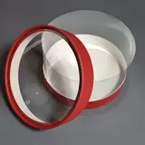 Коробка Box.kz Аквабокс  21x10см красная 