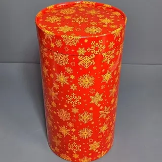 Коробка Box.kz тубус Новый год 18х32 см 