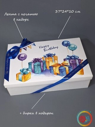 Коробка Fortress box 1 шт, 37х24х10 см 