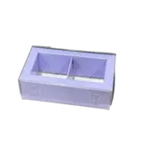 Коробка Box.kz  2 ячейки 10х6х3 см 10 шт лаванда 