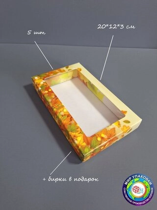 Набор коробок Fortress box 5 шт, 20х12х3 см 