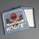 Коробка Box.kz к342 хоккей 22х22х2см  - фото 2