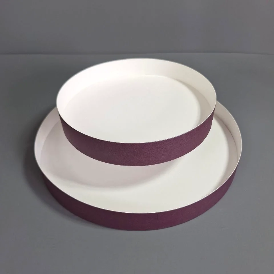 Коробка Box.kz аква-тубус 2 яруса 30х20 см фиолетовая  - фото 2