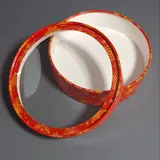 Коробка Box.kz Новогодняя 21x5см красная 