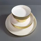 Коробка Box.kz аква-тубус 25х30 см 2 яруса золотая  - фото 5