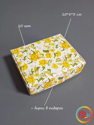 Набор коробок Fortress box 10 шт, 10х8х3 см 