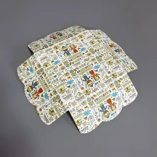 Коробка Box.kz с подложкой Казахстан 