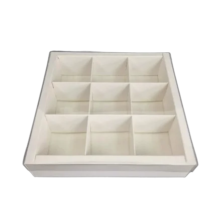 Коробка Box.kz КП180 9 ячеек 5 шт белая 