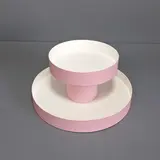 Коробка Box.kz аква-тубус 22х25 см 1 ярус розовая  - фото 2