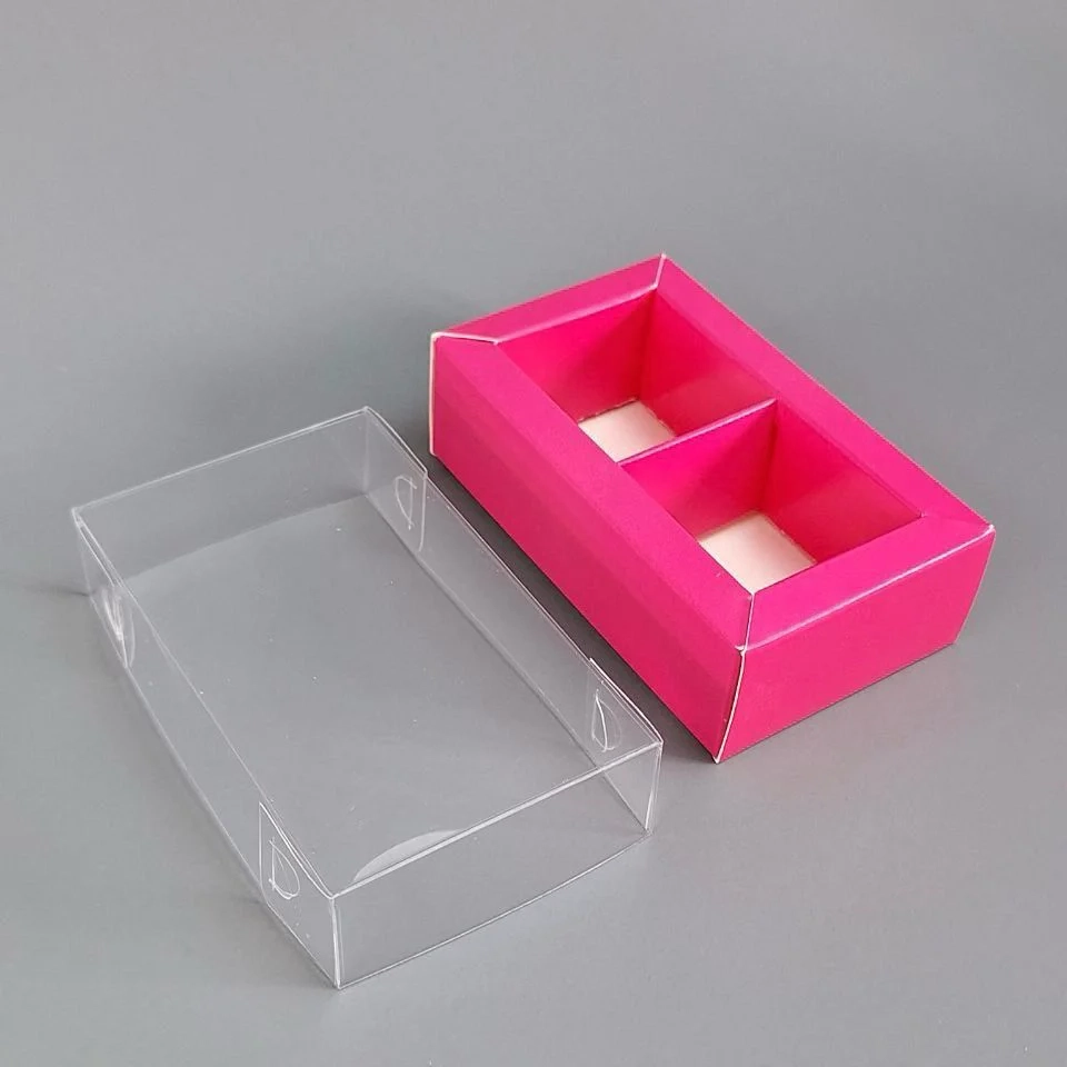 Коробки Box.kz на 2 ячейки 200 шт розовые  - фото 2