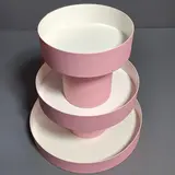 Коробка Box.kz аква-тубус 3 яруса 21x30 см розовая  - фото 2