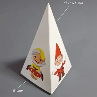 Коробка Box.kz Эльф 7х7х13 см 5 шт 