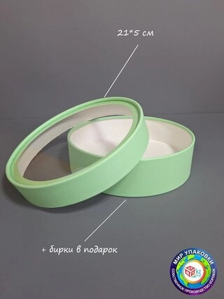 Коробка Fortress box 1 шт, 21х21х5 см 