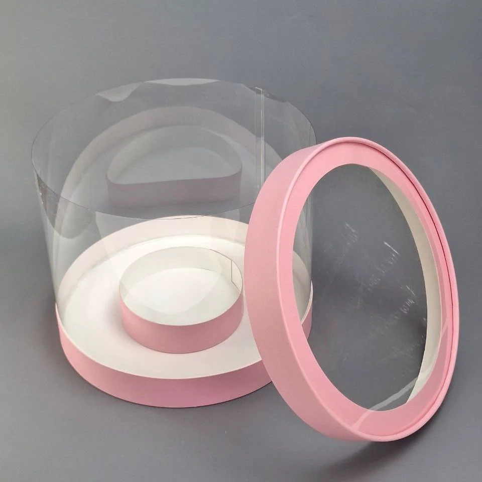 Коробка Box.kz аква-тубус 25х20см розовая  - фото 2