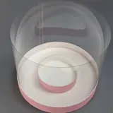 Коробка Box.kz аква-тубус 25х20см розовая  - фото 3