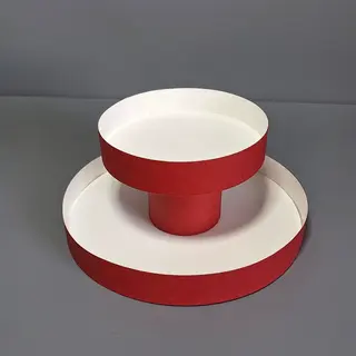 Коробка Box.kz аква-тубус 1 ярус красный  - фото 2