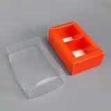 Коробки Box.kz на 2 ячейки 200 шт красные  - фото 3