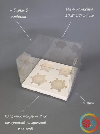 Коробка Fortress box 1 шт, 17.5х17х14 см 