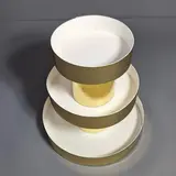 Коробка Box.kz акватубус 3 яруса 30х21см золотистая  - фото 2