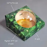 Коробка Box.kz зеленые ветки 12x12x6см 5шт 