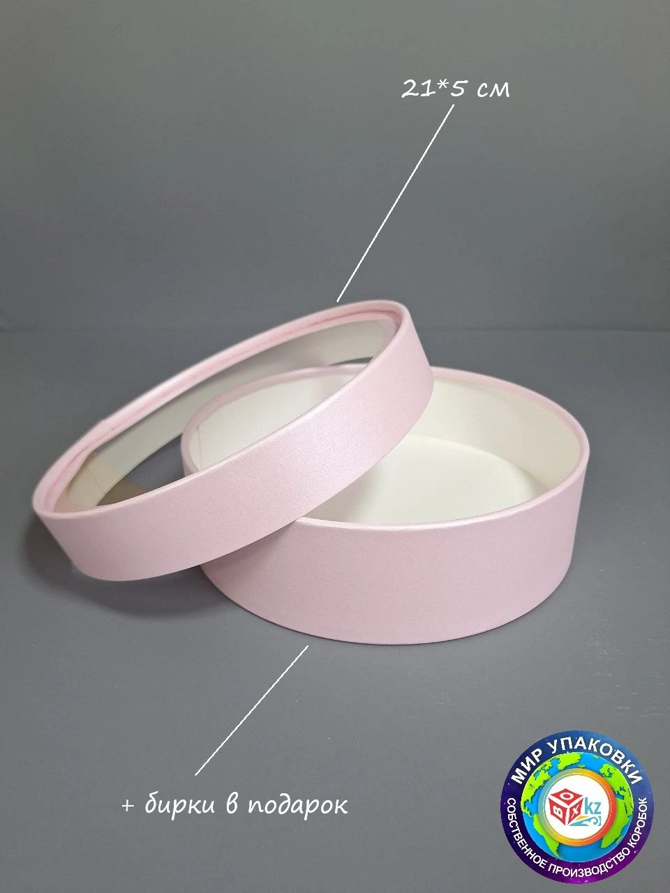 Коробка Fortress box 1 шт, 21х21х5 см 