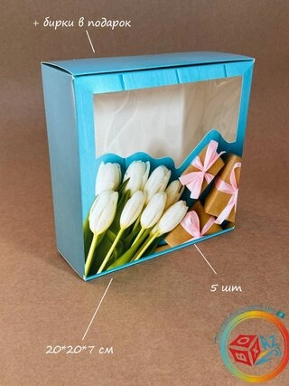 Набор коробок Fortress box 5 шт, 20х20х7 см 