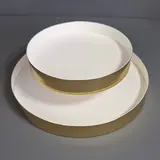 Коробка Box.kz аква-тубус 20х30 см 2 яруса золотая  - фото 2