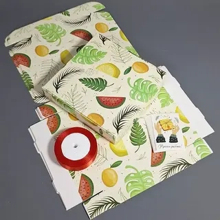 Коробка Box.kz Фрукты 20х20х4 см 10 шт  - фото 4