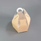 Коробка Box.kz Юрта 10 шт крафт  - фото 2