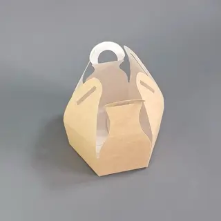 Коробка Box.kz Юрта 10 шт крафт  - фото 2