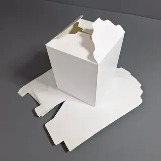 Коробка Box.kz 10х10х12 см 5 шт белая 