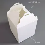 Коробка Box.kz 10х10х12 см 5 шт белая  - фото 2