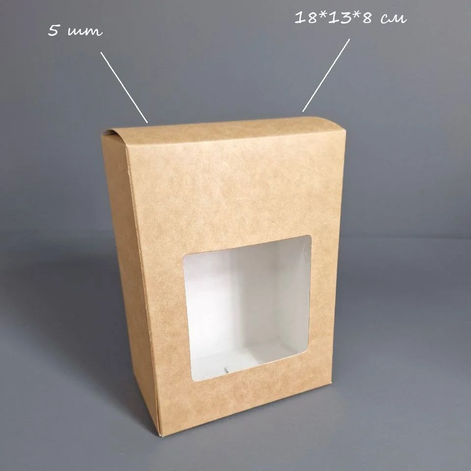 Коробка Box.kz КО12 5 шт крафт  - фото 2