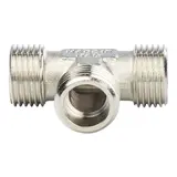 Тройник STOUT SFT-0018-343434, никелированный, наружная/наружная резьба 3/4"х3/4"х3/4"  - фото 2