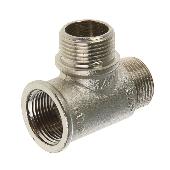 Тройник Valtec, внутренняя/наружная/наружная резьба 3/4\" в Алматы ...