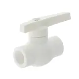 Кран шаровой VALFEX, полипропиленовый, d=20 мм 