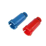 Монтажная заглушка, наружная резьба 1/2", набор 2 шт.  - фото 2