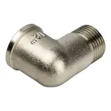 Угольник STOUT, никелированный, наружная/внутренняя резьба 1/2", SFT-0012-000012  - фото 3