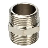 Ниппель STOUT SFT-0004-003434, никелированный, наружная/наружная резьба 3/4"  - фото 2