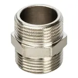 Ниппель STOUT SFT-0004-003434, никелированный, наружная/наружная резьба 3/4"  - фото 3