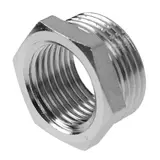 Футорка Aquafit, 1/2" х 3/4", никелированная  - фото 2