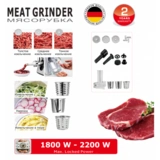 Мясорубка Hausler Powerade-hsl-pa-15003 - фото 5