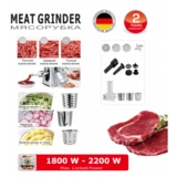 Мясорубка HAUSLER Schafers - hsl-sh15001 - фото 7