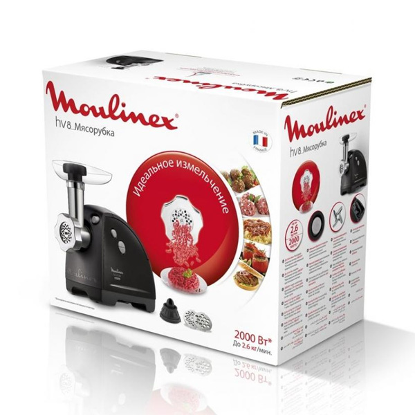 Мясорубка Moulinex HV8 ME622832 - фото 3