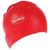 Шапочка для плавания FASHY Flexi-Latex Cap, арт.3030-00-55, латекс, цвет красный 