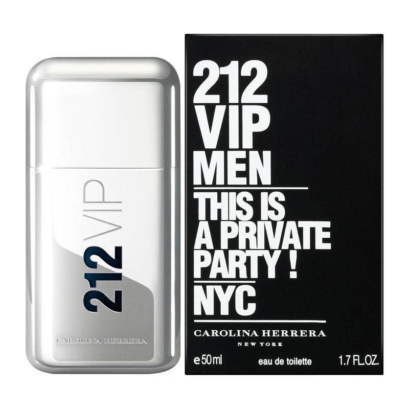 Туалетная вода Carolina Herrera 212 VIP Men 50 мл 
